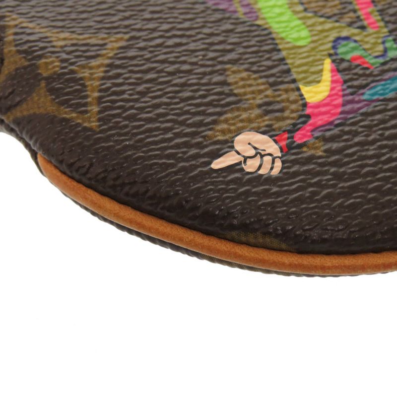 Louis Vuitton Porte Moneron Monogram Hand Takashi Murakami Coin Case — view 5