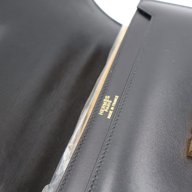 Hermes Vintage Leather Shoulder Bag — view 6
