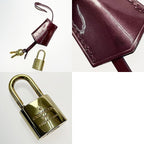 Louis Vuitton Vernis Alma GM Rouge Fauvist Padlock Key 2 — view 8