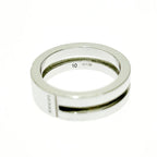 Gucci Silver Logo Double Line Ring 5.6 g 925 Engraved — view 7