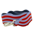 Fendi Strap You Long Shoulder Accessories For Bags Wave Suede Leather Red