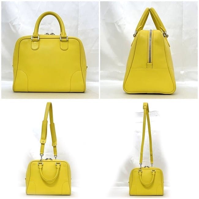 Loewe 2-Way Bag Amazona 75 Yellow — view 2