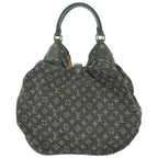 Louis Vuitton Handbag Denim Black — view 2
