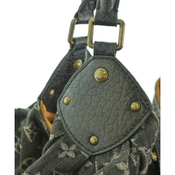 Louis Vuitton Handbag Denim Black — view 7