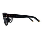 Louis Vuitton Sunglasses My Monogram Square 5417 Acetate Noir Black Gold 2505 — view 5