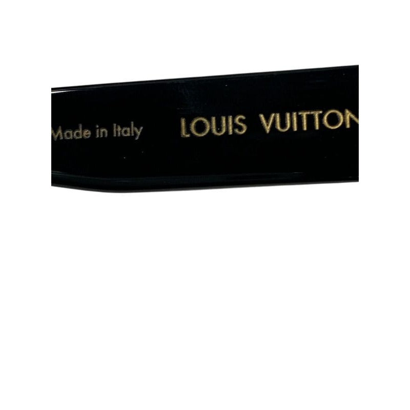 Louis Vuitton Sunglasses My Monogram Square 5417 Acetate Noir Black Gold 2505 — view 9