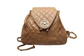 Chanel Quilted Caviar Leather Backpack