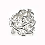 Hermes Chaine D'ancre GM Ring Size 46 AG 925 Silver — view 3