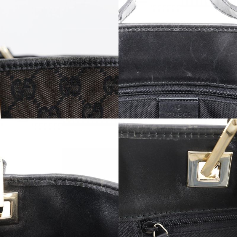 Gucci 002.1098 GG Canvas Brown Tote Bag — view 9