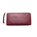 Louis Vuitton Monogram Empreinte Leather Zip Around Wallet