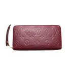 Louis Vuitton Monogram Empreinte Leather Zip Around Wallet