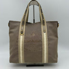 Prada Jacquard Tote Gold — view 2
