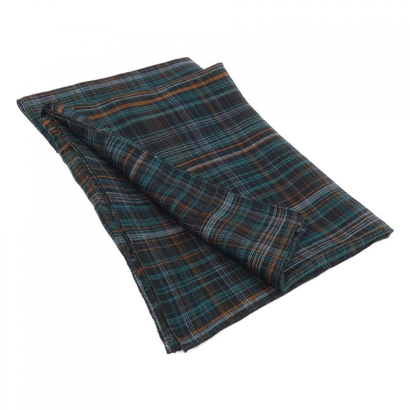 Hermes Plaid Tartan Green Stole