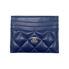 Chanel Card Case Timeless Classic Line Fragment Ap4472 Quilted Caviar