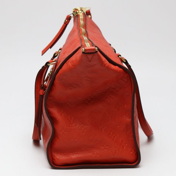 Louis Vuitton Empreinte Bastille MM Monogram Tote Bag Red — view 6