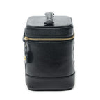 Chanel Cc Tal Vanity Case Black Caviar Leather — view 4