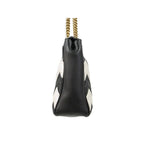 Gucci GG Marmont Chain Shoulder Bag Leather Black — view 4