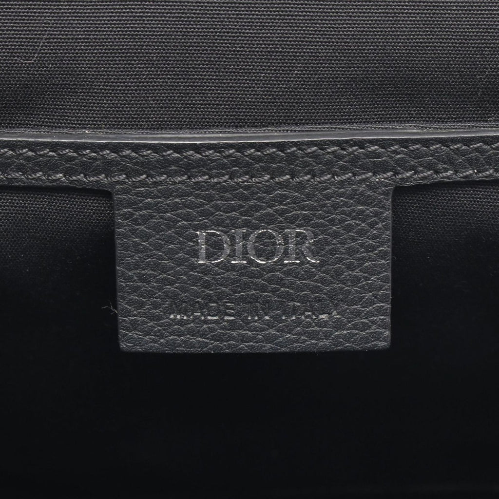 Dior Waist Bag Rider Mini Black Navy Canvas Leather White Navy. Beige — view 4