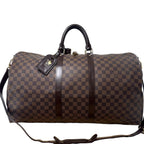 Louis Vuitton Damier Keepall Bandouliere 55 Boston