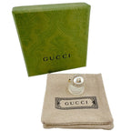 Gucci GG S Size Chain Effect Ring Flower — view 2