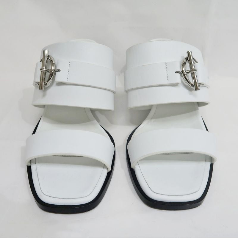Hermes Cute Mule Size 361 2 Ivory Apparel Shoes — view 3