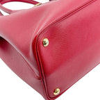 Prada Bn2775 Saffiano Shoulder Bag 2-Way Handbag Red — view 7