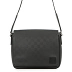 Louis Vuitton Shoulder Bag Damier Infini District PM Black