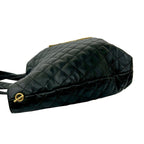 Saint Laurent Paris YSL Logo Quilted Leather Tote — view 5