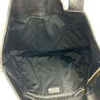 Saint Laurent Paris YSL Logo Quilted Leather Tote — view 9