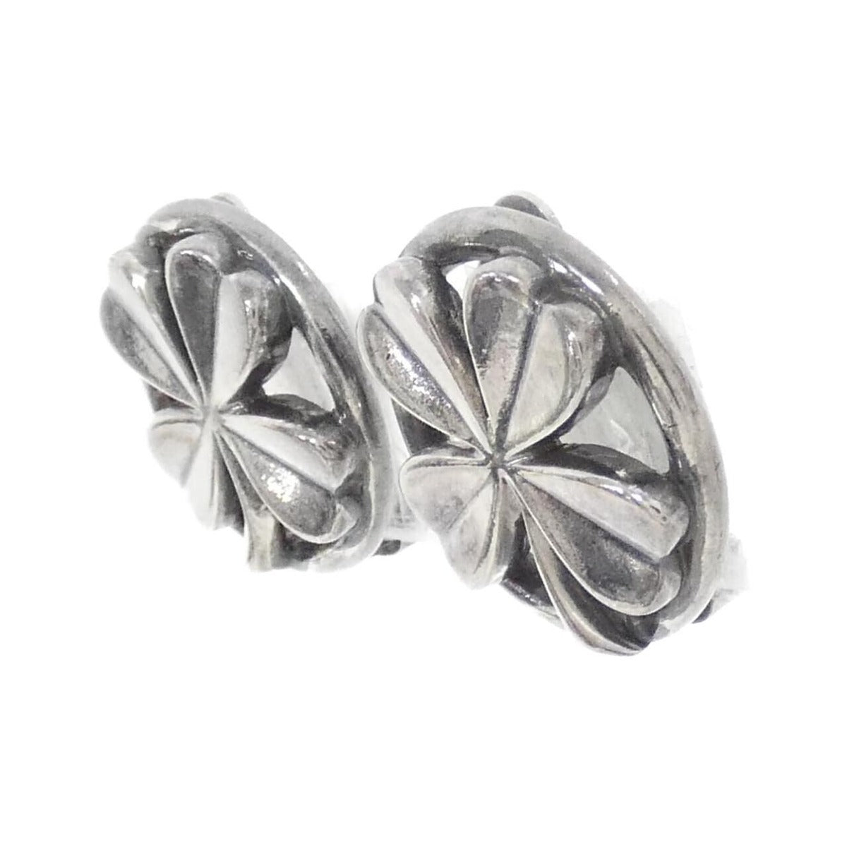 Chanel Vintage Earrings Silver — view 2