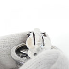 Chanel Vintage Earrings Silver — view 4