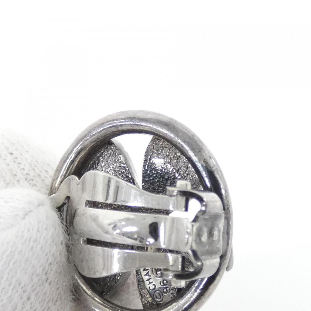 Chanel Vintage Earrings Silver — view 5