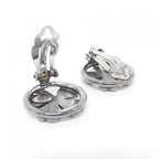 Chanel Vintage Earrings Silver — view 6