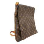 Louis Vuitton Shoulder Bag Monogram Musette Brown — view 2