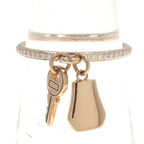 Hermes Kelly Clochette Diamond Ring