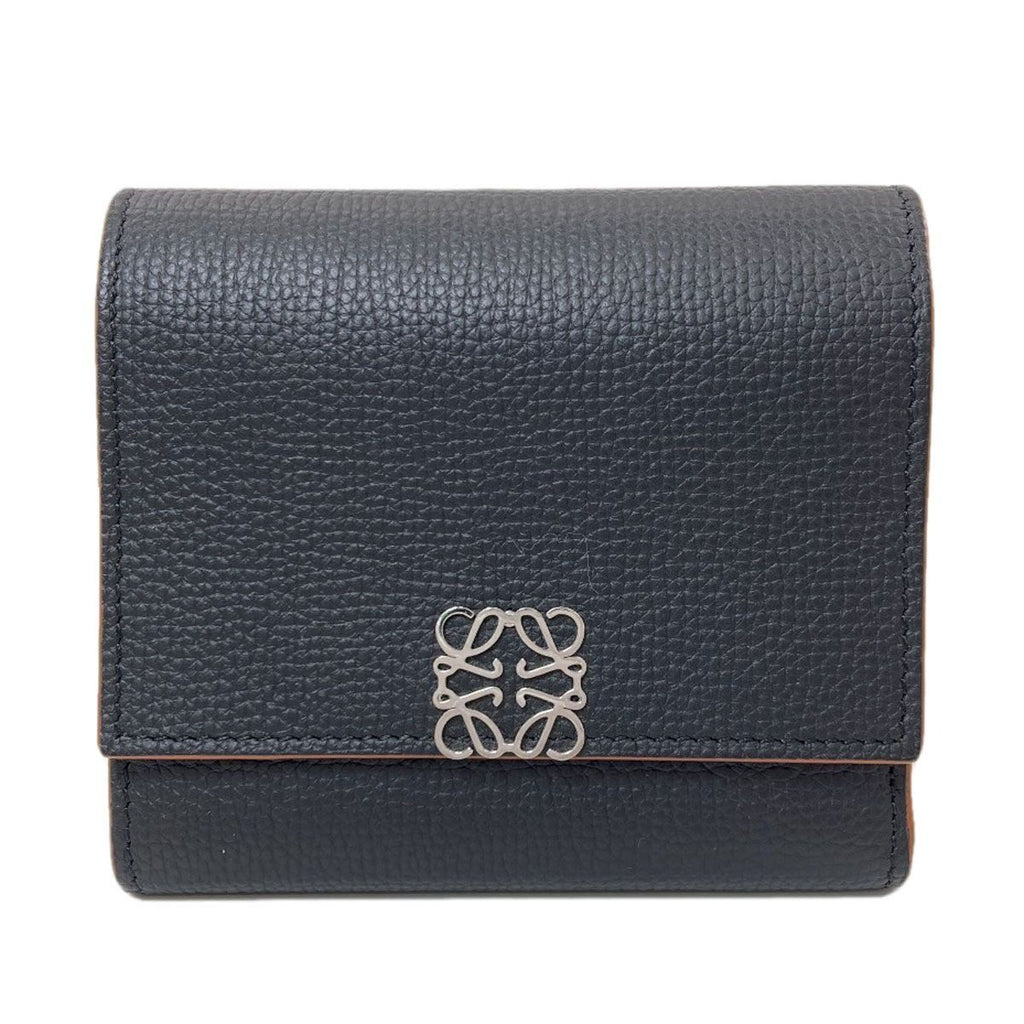 Loewe Anagram Trifold Wallet Bifold Leather