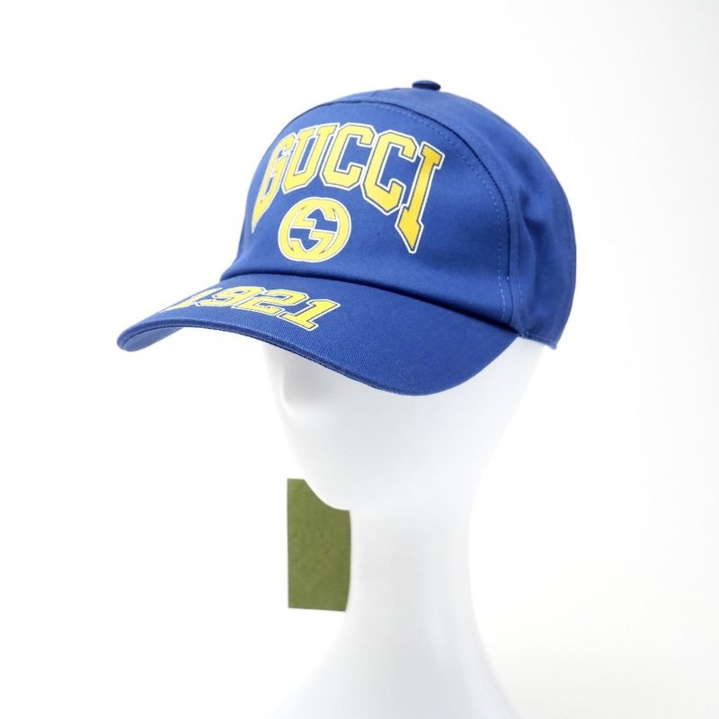 Gucci Hat M Gregoire Cap Size 58 Interlocking G Logo 1921