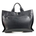 Hermes Tote Sac Berlan 40 Leather Black