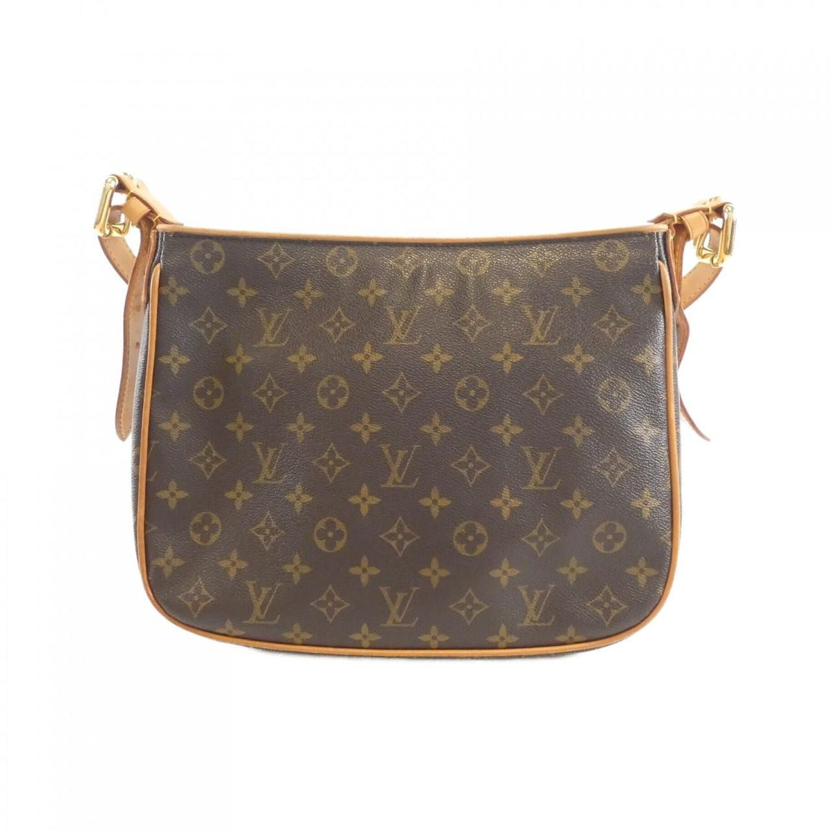 Louis Vuitton Monogram Hudson GM Shoulder Bag Brown Marron — view 2