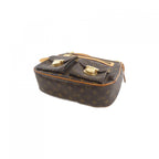 Louis Vuitton Monogram Hudson GM Shoulder Bag Brown Marron — view 3