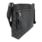 Louis Vuitton Shoulder Bag Damier Graphite Mick PM Black — view 2