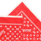 Louis Vuitton 17 AW Monogram Bandana Scarf — view 3