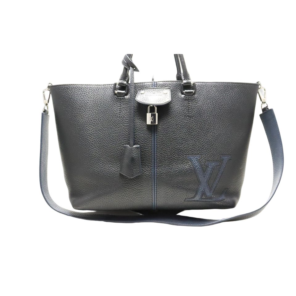 Louis Vuitton Taurillon Pernel Leather 2-Way Tote