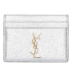 Saint Laurent Paris Cassandra Logo Leather Card Case — view 2