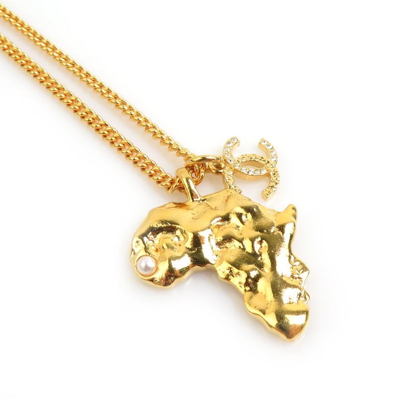 Chanel Necklace Coco Mark African Motif — view 2
