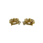 Chanel Vintage Coco Mark Earrings Ear Cuff Accessory 96P — view 4