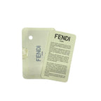 Fendi 7 N0078 Faith Clutch Bag Second Pochette Logo Leather Rubber — view 9