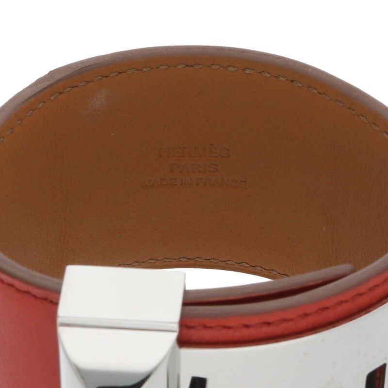 Hermes Collier De Chien Leather Bracelet — view 4
