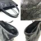 Gucci Tote Bag with Stains Inside Black — view 6