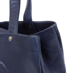 Chanel Caviar Tote Navy Bag — view 5